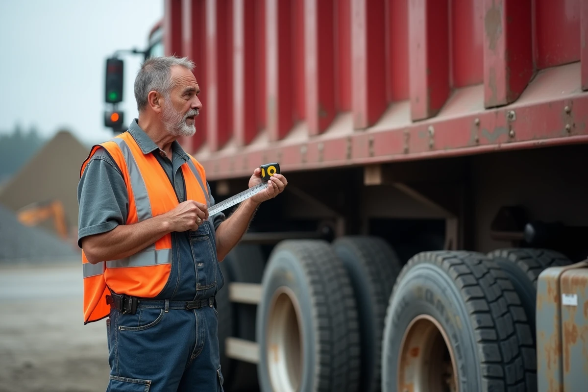 Volume d&rsquo;un camion benne : détails et spécifications