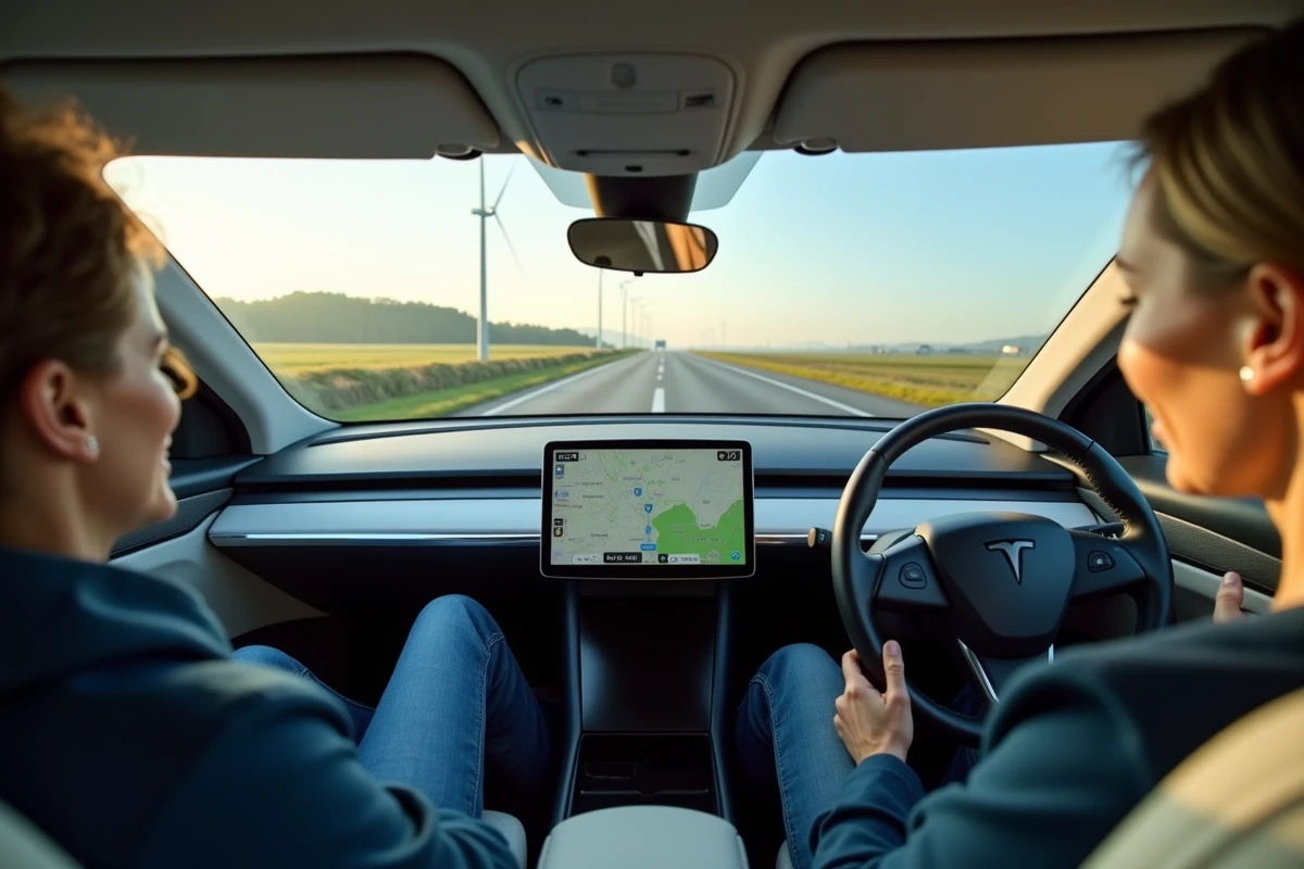 Autonomie sur autoroute des voitures électriques