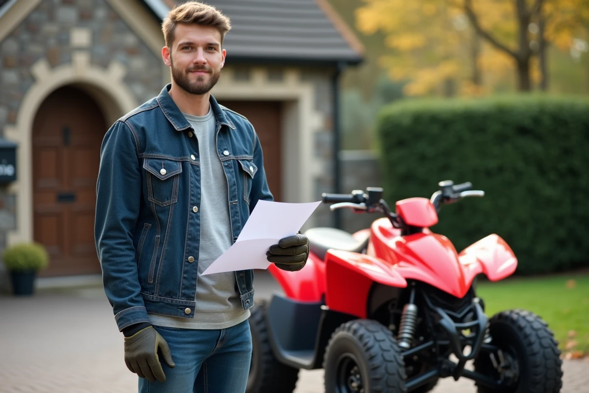 Permis nécessaire pour assurer un quad